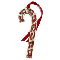 Wallace Silver Goldplated Annual Candy Cane, 26th Edition Wallace Silver Goldplated Annual Candy Cane, 26th Edition