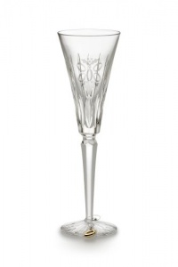Waterford Crystal 5th Edition 12 Days of Christmas Champagne Flute, Five Gold Rings Waterford Crystal 5th Edition 12 Days of Christmas Champagne Flute, Five Gold Rings