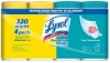 Lysol Disinfecting Wipes Pallet, Lemon Lime and Ocean Fresh, 320 Count