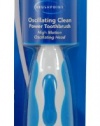 Brushpoint Oscillating Clean Battery Toothbrush, Light Blue