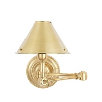 Elevate your space with the simple elegance of this Ralph Lauren swing arm sconce, boasting a classic style rendered in luminous detail. Elevate your space with the simple elegance of this Ralph Lauren swing arm sconce, boasting a classic style rendered in luminous detail.