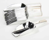 Candy Scoop Set - Package of 12 Shiny Silver Plastic Scoops for Wedding and Party Candy Buffets Candy Scoop Set - Package of 12 Shiny Silver Plastic Scoops for Wedding and Party Candy Buffets