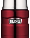 Thermos Stainless King 16-Ounce Food Jar, Cranberry