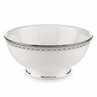 An exquisite pattern of pearl-like beads and platinum rings creates an heirloom quality 5-piece place setting to be treasured and enjoyed for many generations. An exquisite pattern of pearl-like beads and platinum rings creates an heirloom quality 5-piece place setting to be treasured and enjoyed for many generations.