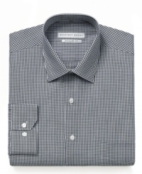 Stripes start the day off right with this dress shirt from Geoffrey Beene. Stripes start the day off right with this dress shirt from Geoffrey Beene.