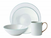Wedgwood Natures Canvas Limestone Place Setting, 4-Piece Wedgwood Natures Canvas Limestone Place Setting, 4-Piece