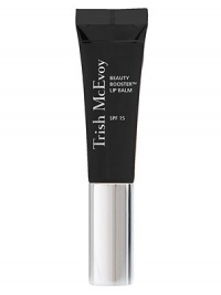 Heal, hydrate, plump and protect your pout with Trish's ultra-enriched Vitamin E-based Beauty Booster SPF 15 Lip Balm. The advanced treatment formulation boosts antioxidants and superior moisturizers deep into lips to soothe and smooth even the driest lips while shielding their health and beauty from the elements. 