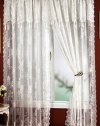 Carly Lace - 84 curtain panel - Color : WHITE