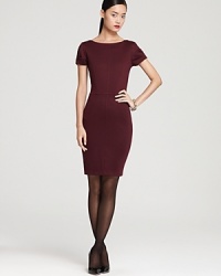 Cut a chic silhouette in this fitted Aqua dress flaunting flattering seaming details. Complement this ladylike look with tights and classic pumps. Cut a chic silhouette in this fitted Aqua dress flaunting flattering seaming details. Complement this ladylike look with tights and classic pumps.