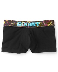 The splatter paint waistband makes a splash on this breathable cotton trunk with a bit of stretch, which conforms perfectly to your build for all-day comfort. The splatter paint waistband makes a splash on this breathable cotton trunk with a bit of stretch, which conforms perfectly to your build for all-day comfort.