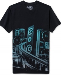 Turn up your style in this tee from American Rag and tune into comfort.