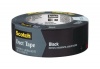 3M Scotch Duct Tape, Black, 1.88-Inch by 60-Yard, 1-Pack