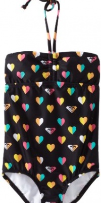 Roxy Kids Girls 2-6X Shirred Bandeau One Piece Swimwear Roxy Kids Girls 2-6X Shirred Bandeau One Piece Swimwear