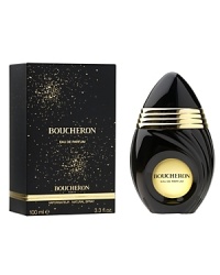 Celebrate the holiday season with this special edition of the classic Boucheron Pour Femme Eau de Parfum. With luminous golden finery, the bottle reflects the craftsmanship and know-how of the magical workshops of Place Vendome. Celebrate the holiday season with this special edition of the classic Boucheron Pour Femme Eau de Parfum. With luminous golden finery, the bottle reflects the craftsmanship and know-how of the magical workshops of Place Vendome.