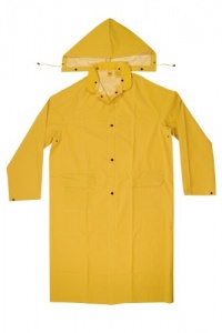 CLC Rain Wear R105M .35 MM PVC Trench Coat - Medium CLC Rain Wear R105M .35 MM PVC Trench Coat - Medium