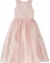 Us Angels Girls 7-16 Dress With Handbeaded Cummerbund, Blushpink, 12