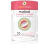 Method Smarty Dish Dishwashing Detergent Pink Grapefruit, 20-count  Pouch (Pack of 6)