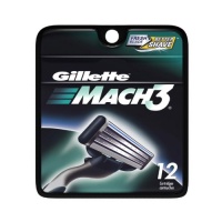 Gillette Mach3 Cartridges 12 Count Gillette Mach3 Cartridges 12 Count
