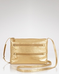 Endless on-to-off duty versatility, this Hobo crossbody bag features a simple silhouette and well-organized interior that works from desk to dinner and everywhere in between. Endless on-to-off duty versatility, this Hobo crossbody bag features a simple silhouette and well-organized interior that works from desk to dinner and everywhere in between.
