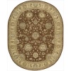 Nourison 2000 2258 Oval Rug, Rust, 7.6-Feet by 9.6-Feet