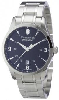 Victorinox Swiss Army Men's 241473 Alliance Black Dial Stainless Steel Watch Victorinox Swiss Army Men's 241473 Alliance Black Dial Stainless Steel Watch