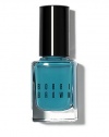 New for nails! Bobbi does polish right: Rich color and desert-worthy hues instantly transform fingertips into your most covetable accessory for fall. Go with an opaque blue: the color of polished turquoise. Tip: Keep nails short and square with saturated colors like these.