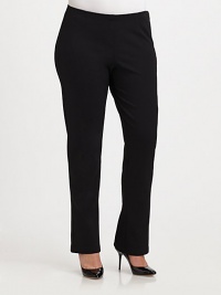 Featuring classic seams and a convenient side zipper, these pants will pair perfectly with your favorite blouse or tunic. Side zipperInseam, about 3270% rayon/25% rayon/5% spandexMachine washImported Featuring classic seams and a convenient side zipper, these pants will pair perfectly with your favorite blouse or tunic. Side zipperInseam, about 3270% rayon/25% rayon/5% spandexMachine washImported