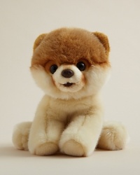 With saucer-like eyes and ultrasoft fur, this plush puppy will prove irresistible to your little one--and you too. With saucer-like eyes and ultrasoft fur, this plush puppy will prove irresistible to your little one--and you too.