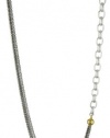 GURHAN Delight Silver with High Karat Gold Accents Chain Necklace