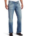 True Religion Men's Bobby Snake Eyes Straight Jean