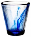 Bormioli Rocco Murano 9.5-Ounce Cobalt Blue Beverage Glass, Set of 4