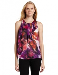 Vince Camuto Women's Sleeveless Rainbow Abstract Blouse Vince Camuto Women's Sleeveless Rainbow Abstract Blouse