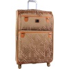 Diane Von Furstenberg Luggage Modern Tile 28 Inch Expandable Spinner, Khaki, One Size