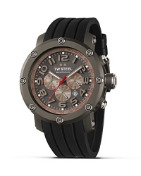 TW Steel's Grandeur Tech watch features Japanese quartz movement, three-eye functionality and a modern, sporty look.