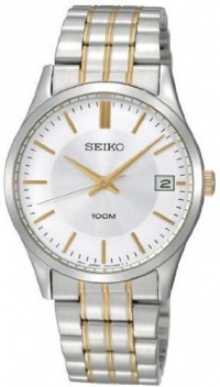 Seiko Two-tone Silver Dial Mens Watch SGEF03 Seiko Two-tone Silver Dial Mens Watch SGEF03