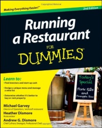 Running a Restaurant For Dummies Running a Restaurant For Dummies