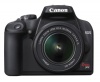 Canon Rebel XS 10.1MP Digital SLR Camera with EF-S 18-55mm f/3.5-5.6 IS Lens (Black)