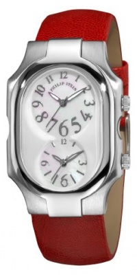 Philip Stein Women's 2-F-FSMOP-CPR Signature Red Pashima Pearl Strap Watch Philip Stein Women's 2-F-FSMOP-CPR Signature Red Pashima Pearl Strap Watch