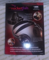 Rocketfish RF-RBWHP01 Rocketboost Wireless Stereo Headphones Rocketfish RF-RBWHP01 Rocketboost Wireless Stereo Headphones