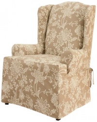 Sure Fit 181026246_COCA Verona Wing Chair Slipcover, Cocoa Sure Fit 181026246_COCA Verona Wing Chair Slipcover, Cocoa