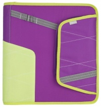Mead Zipper 2-Inch Binder with Pocket, Purple (72847) Mead Zipper 2-Inch Binder with Pocket, Purple (72847)
