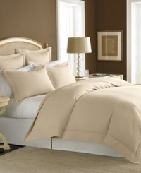 The perfect companion for extra cold nights, this Luxury Flannel duvet cover set features heavyweight warmth in pure cotton flannel. Finished with a double picot stitch detail and inviting tan color scheme. The perfect companion for extra cold nights, this Luxury Flannel duvet cover set features heavyweight warmth in pure cotton flannel. Finished with a double picot stitch detail and inviting tan color scheme.