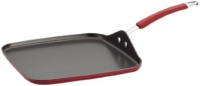 KitchenAid Aluminum Nonstick 11-Inch Square Griddle, Red KitchenAid Aluminum Nonstick 11-Inch Square Griddle, Red