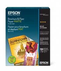 Epson Brochure and Flyer Paper Matte Double-Sided (S042384) Epson Brochure and Flyer Paper Matte Double-Sided (S042384)