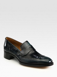 Classic loafer design beautifully crafted in Italian calfskin leather.Leather upperLeather liningLeather soleMade in Italy Classic loafer design beautifully crafted in Italian calfskin leather.Leather upperLeather liningLeather soleMade in Italy