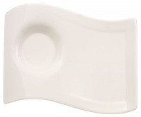 Villeroy & Boch New Wave Caffe 6-1/2- by 5-Inch Small Party Plate, set of 6 Villeroy & Boch New Wave Caffe 6-1/2- by 5-Inch Small Party Plate, set of 6