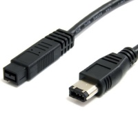 StarTech.com 139496MM1 1 Feet IEEE-1394 Firewire Cable 9-6 M/M