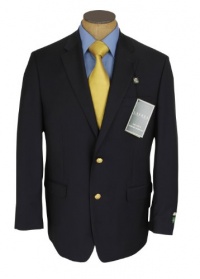 Ralph Lauren Mens Single Breasted 2 Button Navy Blue Wool Blazer Sport Coat Jacket Ralph Lauren Mens Single Breasted 2 Button Navy Blue Wool Blazer Sport Coat Jacket