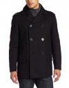 Nautica Men's Melton Pea Coat