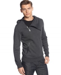 Check under the hood for a style tune-up from Calvin Klein. Check under the hood for a style tune-up from Calvin Klein.